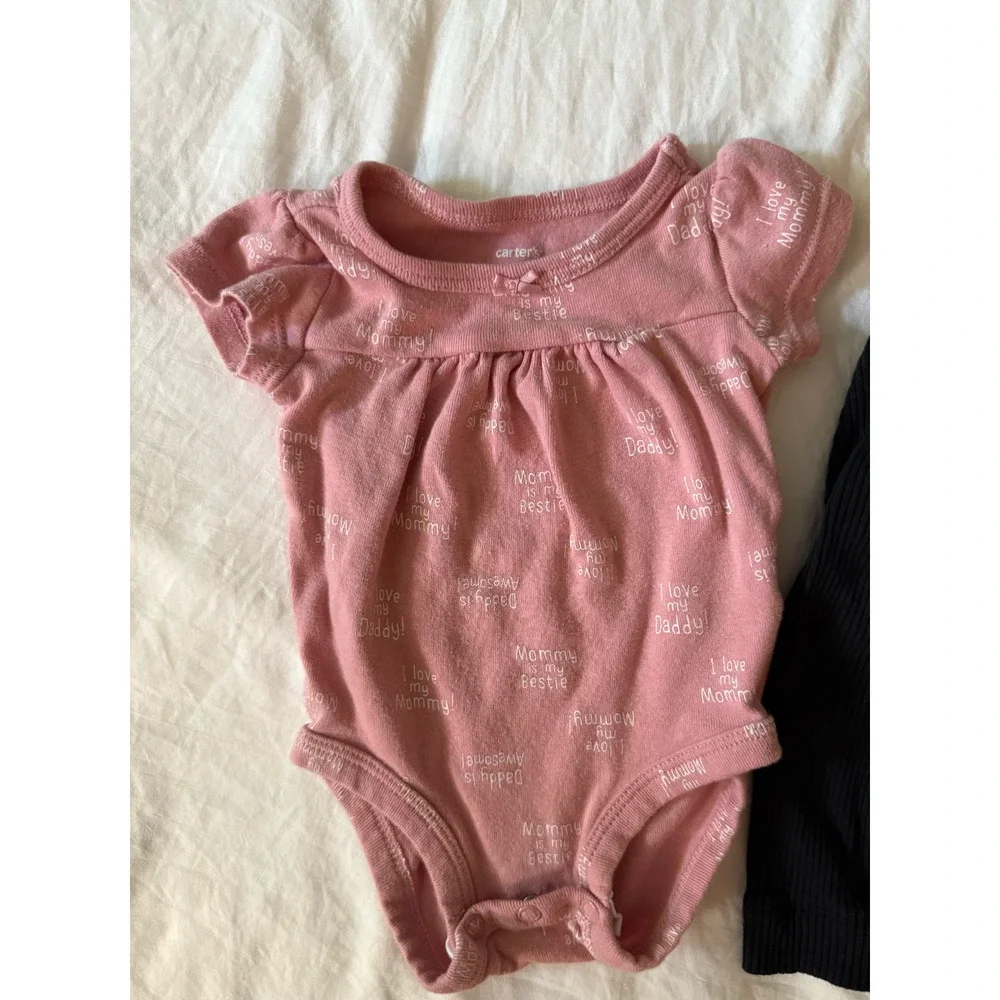 Infant Girl Clothing Lot 0-3 Months Baby Girl Clothes Outfit Bundle EUC 11 PIECE